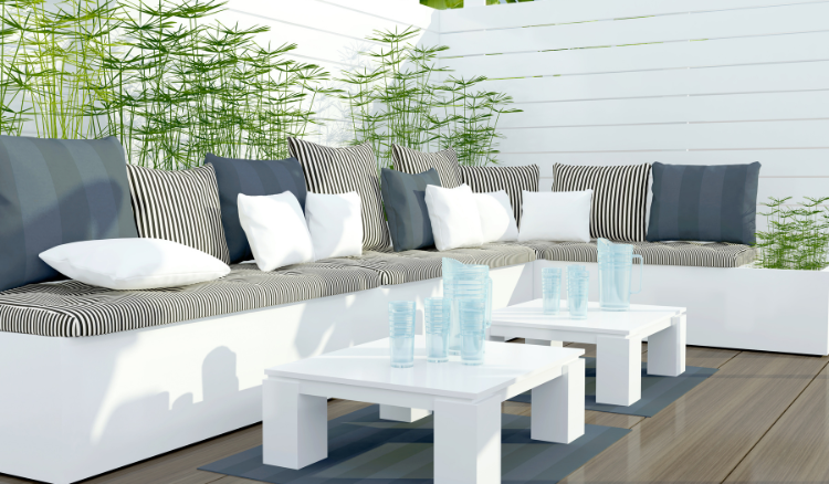 Affordable Backyard Luxury: 11 Ideas to Elevate Your Outdoor Space - build in seating area