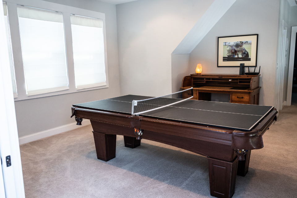 Dining and pool table combo example image