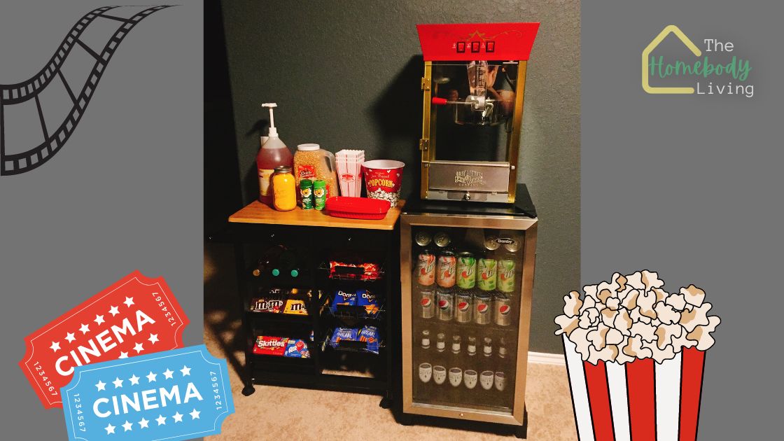 How To Build A Home Theater Snack Bar The Homebody Living   18 